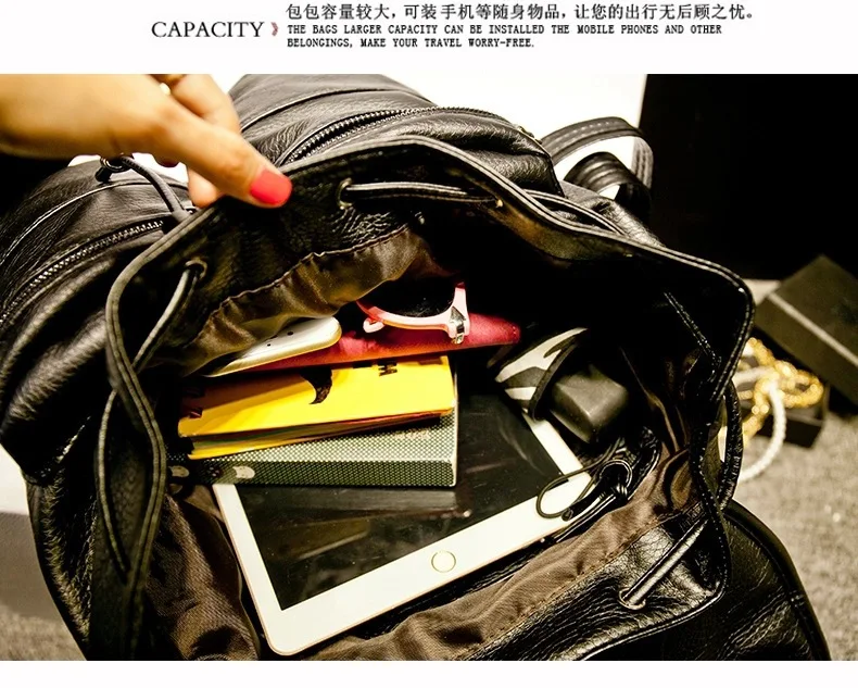 Модные школьные рюкзаки для девочек-подростков, студенческий рюкзак, кожаные женские дорожные сумки на плечо, Bolsa