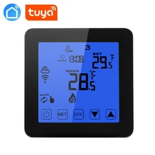 Alexa Google home умный Wifi энергосберегающий термостат программируемый сенсорный экран регулятор температуры Электрический и нагрев воды