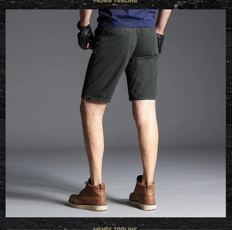 Для мужчин шорты 2019 Модные клетчатые пляжные мужские шорты Карго Повседневное Camo камуфляжные шорты в стиле милитари Короткие штаны