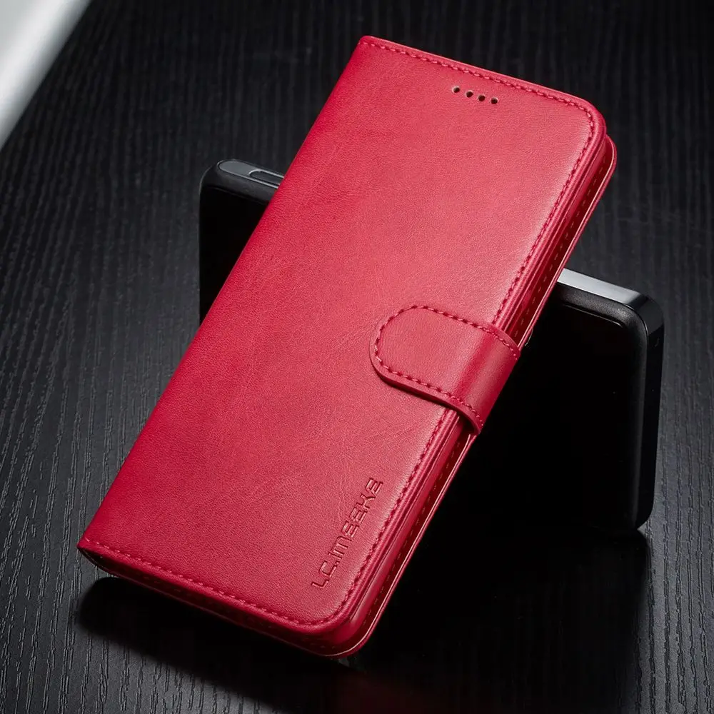 Розовый Роскошный кожаный чехол для huawei P30 P30 Lite держатель для карт Waller чехол для huawei P30 Pro подставка откидная крышка Черный Коричневый Fundas Coque - Цвет: Розовый