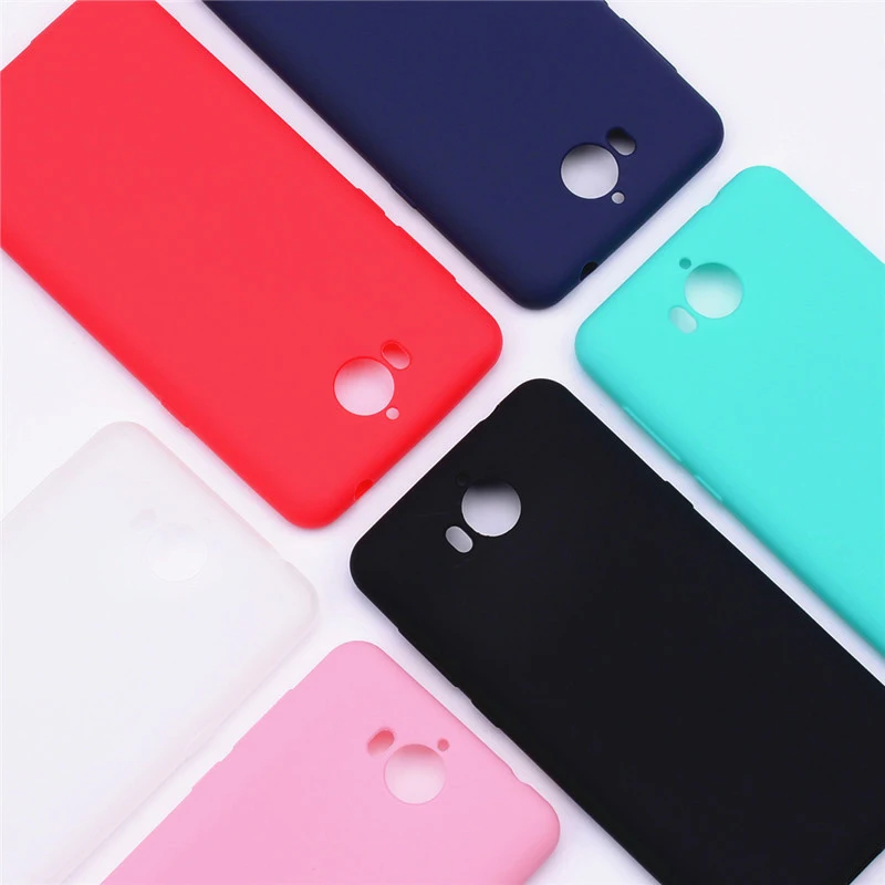 TPU لينة سيليكون حافظة لهاتف Huawei Y5 2017 حالة لينة اللون السيليكون الغطاء الخلفي لهواوي Y6 2017 حافظة لهاتف Huawei Y5 2017 غطاء