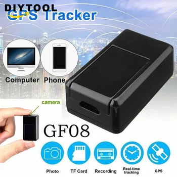 

GF-08 Mini GPS Tracker Vehicle Tracing Device Free Installation GPS Tracking Locator Personal Tracking Object Anti Lost Tracer
