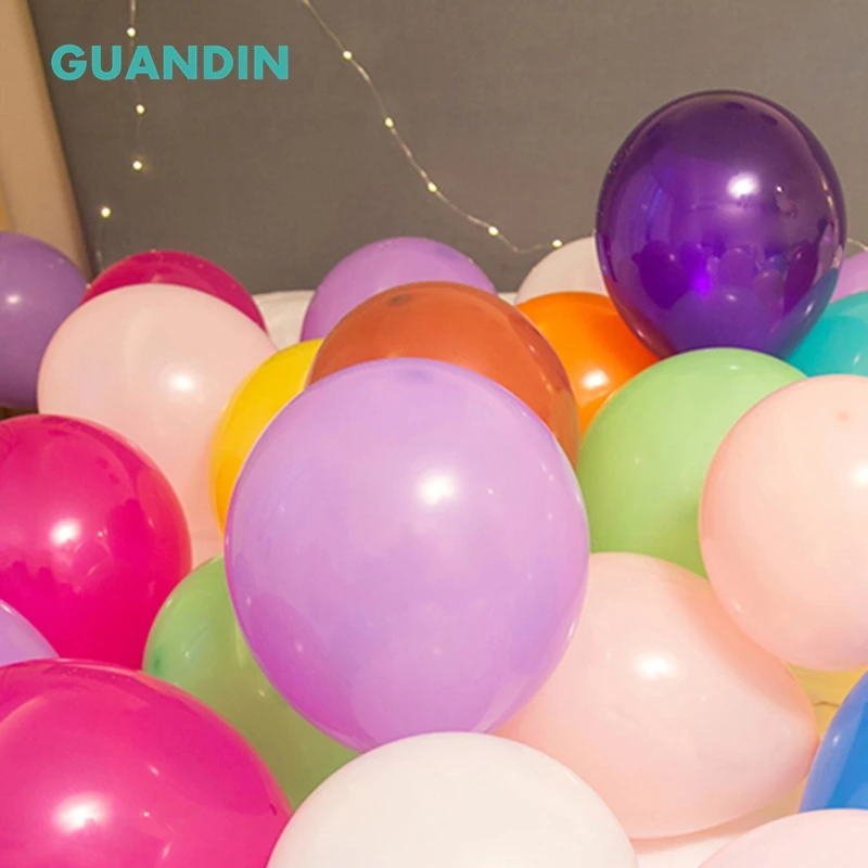 

GUANDIN,Thick Round Wedding Balloons 100 Birthday Balloons Creative Wedding Room Layout Decorative Balloons Wedding Balloons