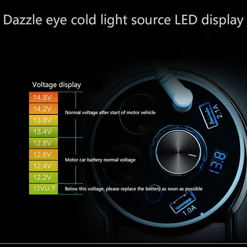 2USB dazzle цвет Авто Энергии Чашки с Wileless Наушников два Автомобильное Зарядное