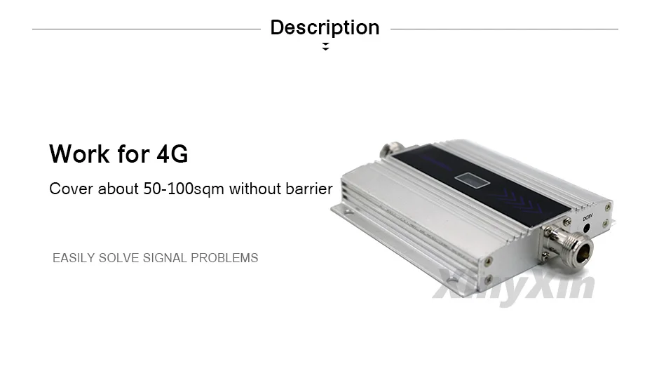 4G LTE DCS 1800 МГц Мобильный телефон усилитель GSM 1800 повторитель сигнала Сотовая связь сотовый телефон усилитель сети 4G 65dB усиления ЖК-дисплей Дисплей