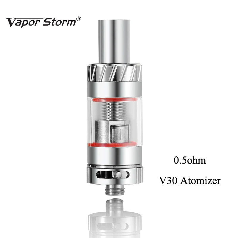 

100% Original Vapor Storm Mini EC Tank Rebuildable Atomizer 1.9ml Top Refilling V30 Electronic Cigarette