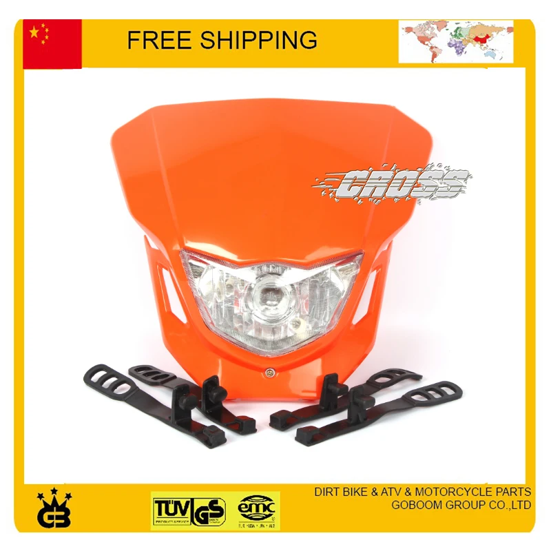 X2 T4 T8 cqr GY KTM фары мотоцикла головной свет led маска фара 12 В shineray