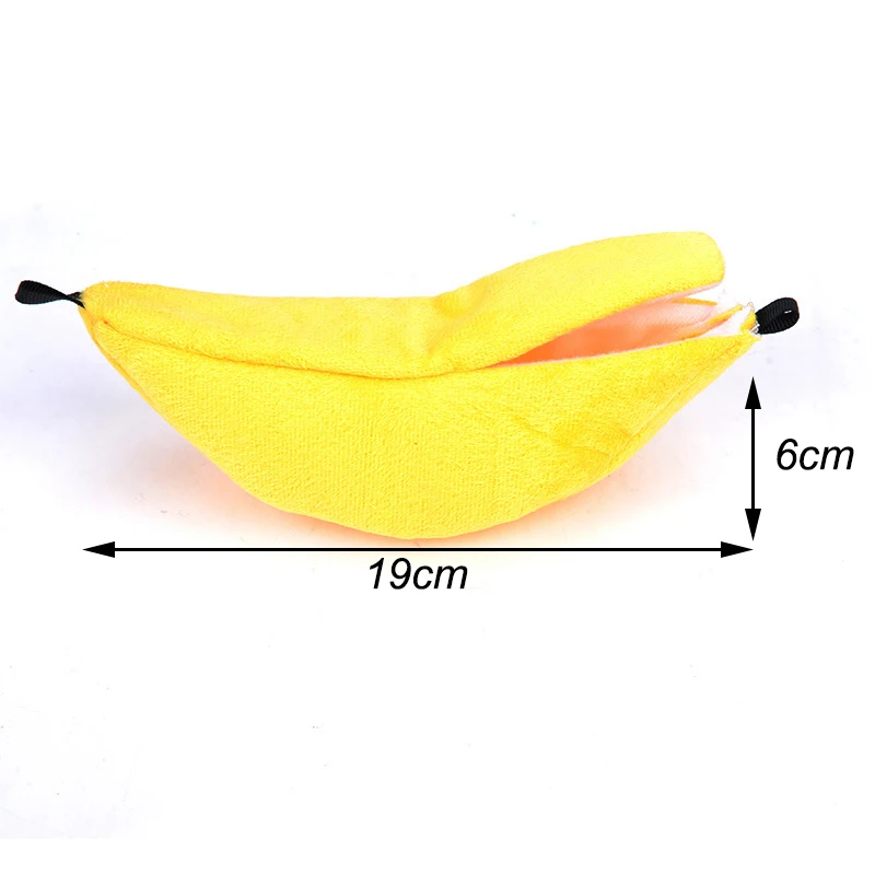 Уютные Домашние животные морская свинка хомяк банан висячие дома теплые маленькие клетки для кровати животных хомяки Шиншилла аксессуары Cavia Huis кровати