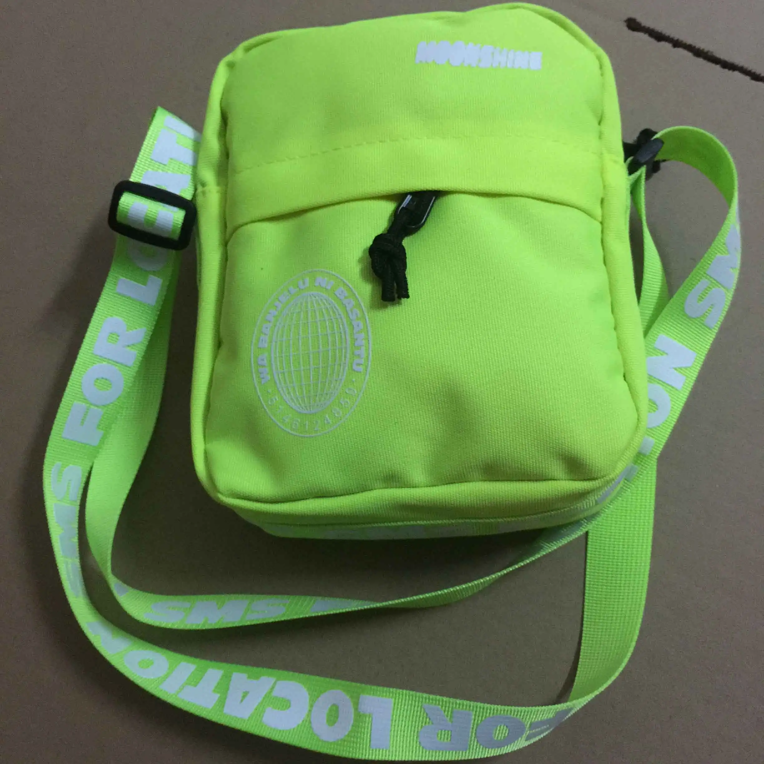 

Printed children one travel jeans inclined diaper big cute double holster can custom leather emoji chain kids shoulder bag