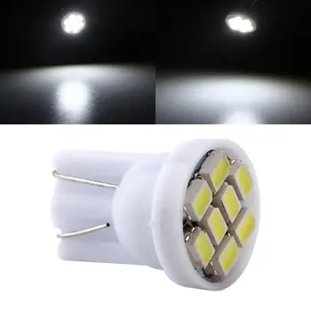 

Factory Sale 1000PCS/lot T10 W5W 168 194 921 1206 8 SMD 8 Led Reading Light Bulbs White 12V DC