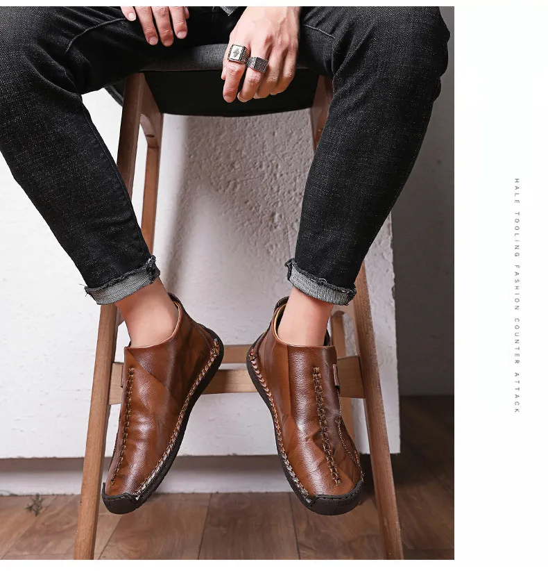 ZUNYU/удобные мужские Ботильоны качественная обувь из спилка мужские зимние Ботинки Зимняя обувь теплые мужские ботинки на меху размер 48