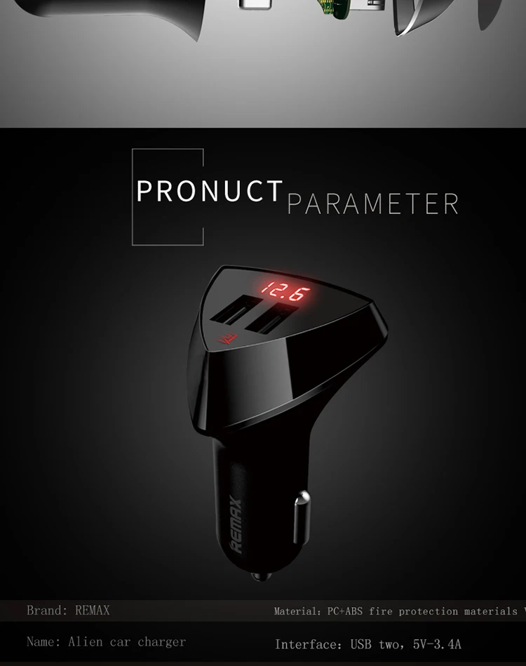 REMAX Alien Car Charger_07