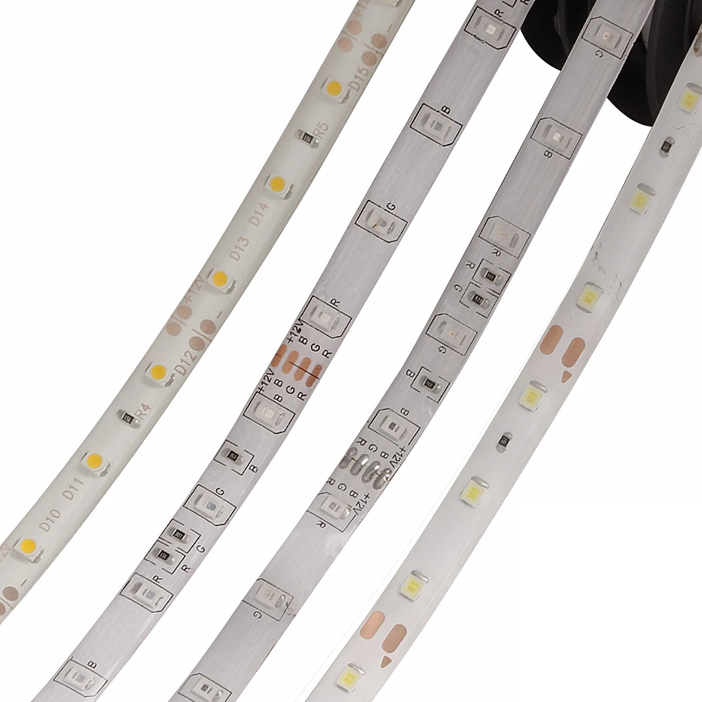 

RGB LED Strip Waterproof SMD2835 5M 60LEDs/m DC12V Fita LED Light Strip White Warm/White Flexible Neon Ribbon Tape Lamp Ledstrip