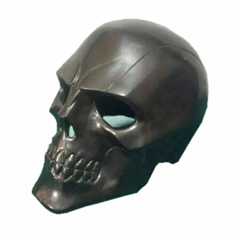 

Black Mask Batman Ruthless Nemesis In Batman Arkham Origins Helmet Black Skull masks Overhead cosplay props cs go airsoft