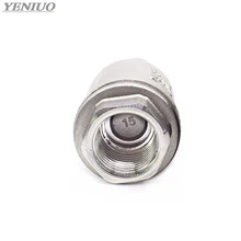 H12W-16P 304 не возвращенный клапан из нержавеющей стали 1/" 3/4" " 1-1/4" 1-1/" BSP Женский обратный клапан