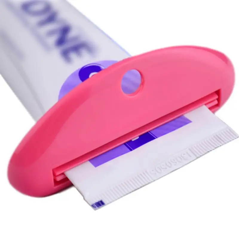 

2Pcs/Sets Bathroom Tube Cream Facial Cleanser Squeezer Toothpaste Dispenser Randomly Color