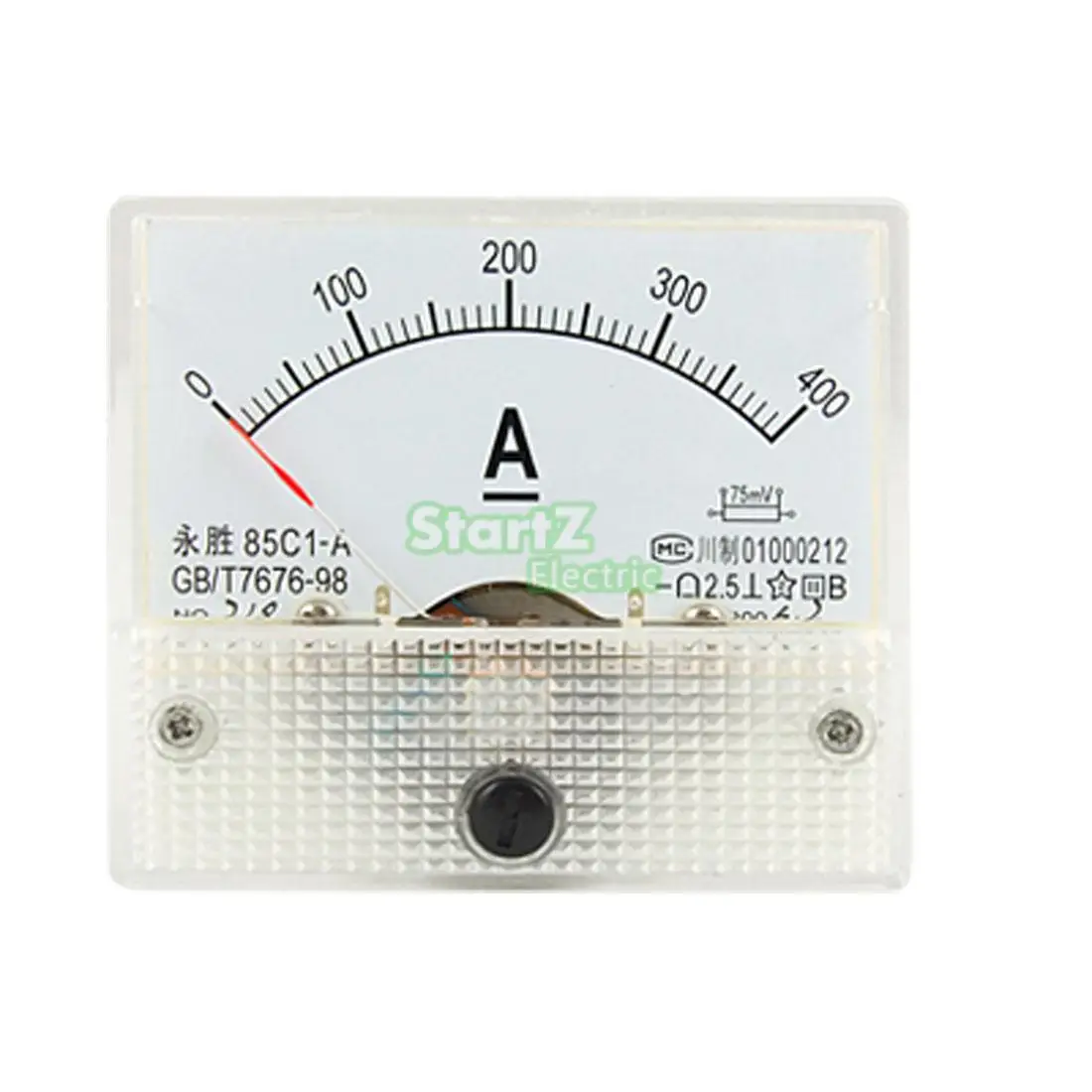Buy DC Analog Meter Panel 400A AMP Current Ammeters