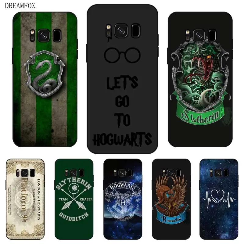 

P084 Harry Potter Cool Black Silicone Case Cover For Samsung Galaxy S5 S6 S7 S8 S9 S10 S10E Lite Edge Plus