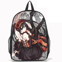 Мода Дата живой рюкзак аниме DATEALIVE Tokisaki Kurumi нейлон ноутбук школьная сумка
