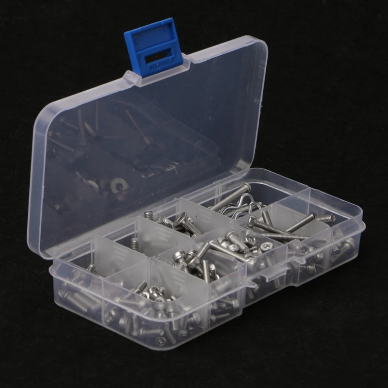 

205Pcs RC Screws Stainless Steel Screw Kit For Slash 4x4 Short Truck Car