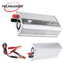 1000 Вт Мощность инвертор автомобиля DC 24 В к AC 110 В Напряжение конвертер трансформатор USB Зарядное устройство модифицированная синусоида