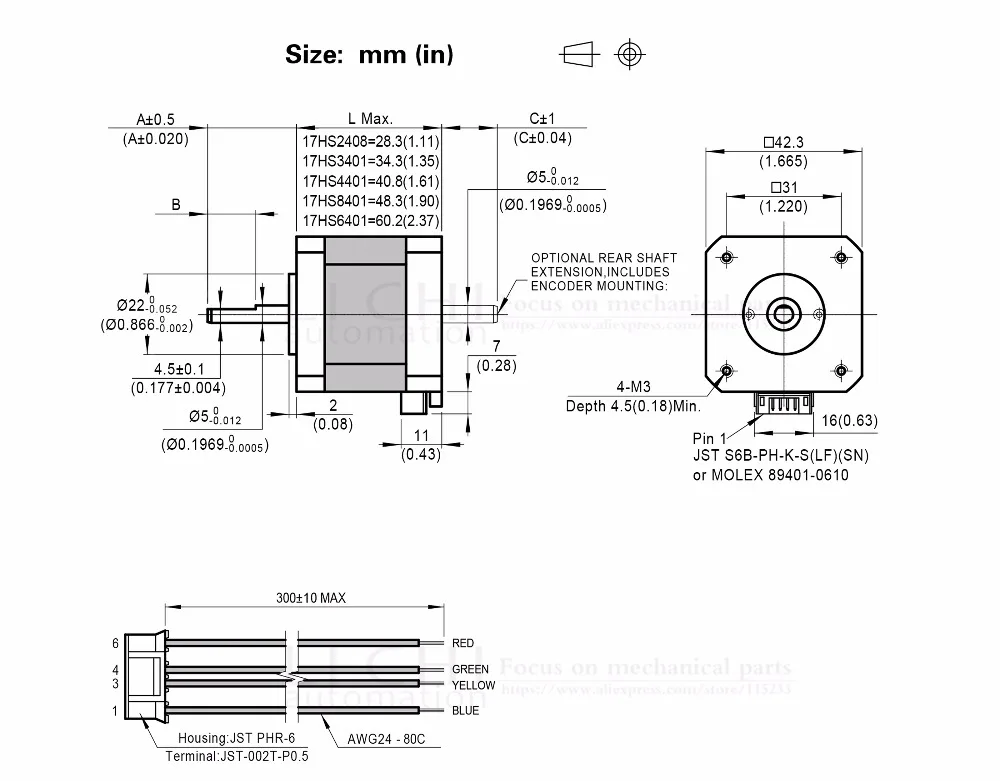 3 шт. Nema17 шаговый двигатель 17HS4401+ Щит Плата расширения+ ATmega328+ 3 шт. шаговый Драйвер A4988 для 3D принтера