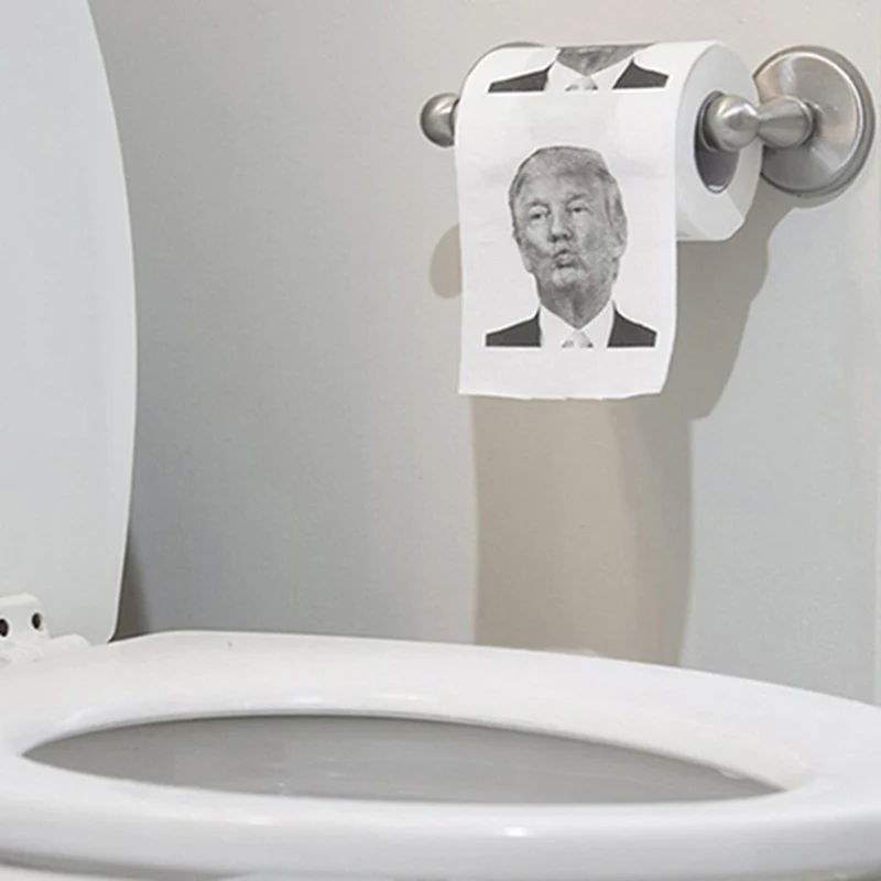 Новая туалетная щетка с Дональдом Трампом сделает Туалет великолепным снова
