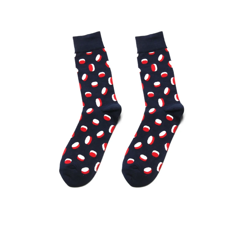 peonfly новая личность, оригинальность- таблетки схеме искусство смешные носки хип хоп цветные мужские короткие мужчин счастливыми харадзюку случайные смешно красочные жаккард хлопок носок уличный стиль носочки - Цвет: Black red