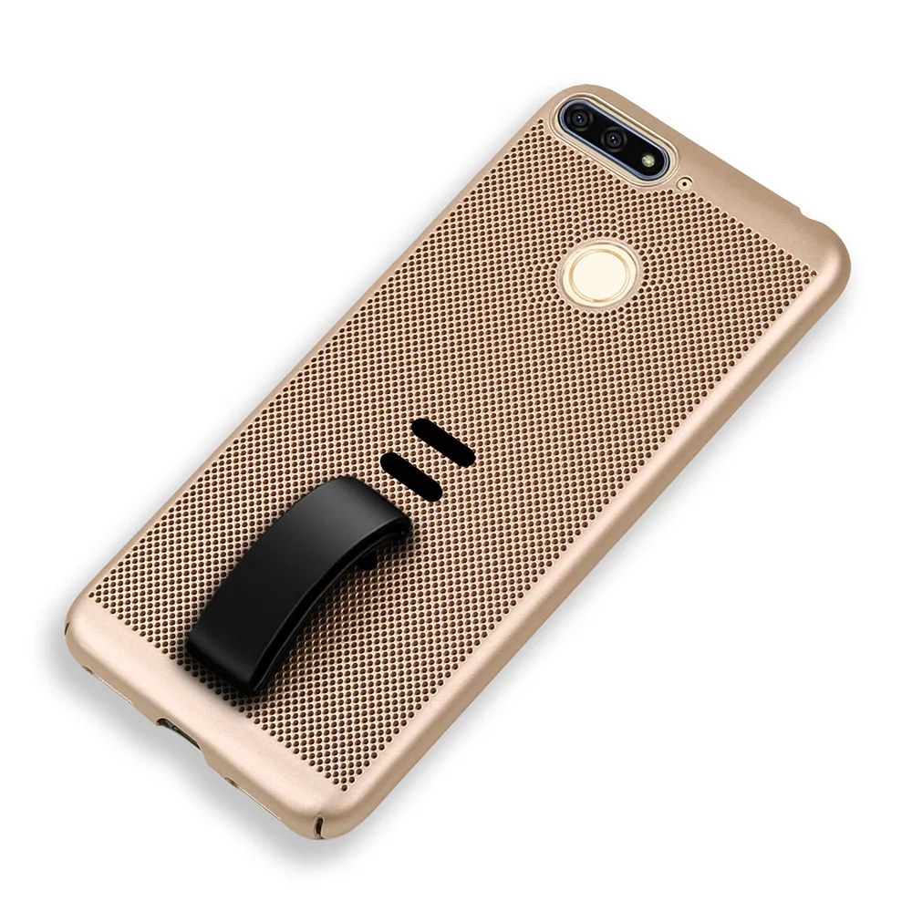 KHW1964J_1_Heat Dissipation Hollow Phone Case For Huawei Honor 7C 5.7 AUM-L41