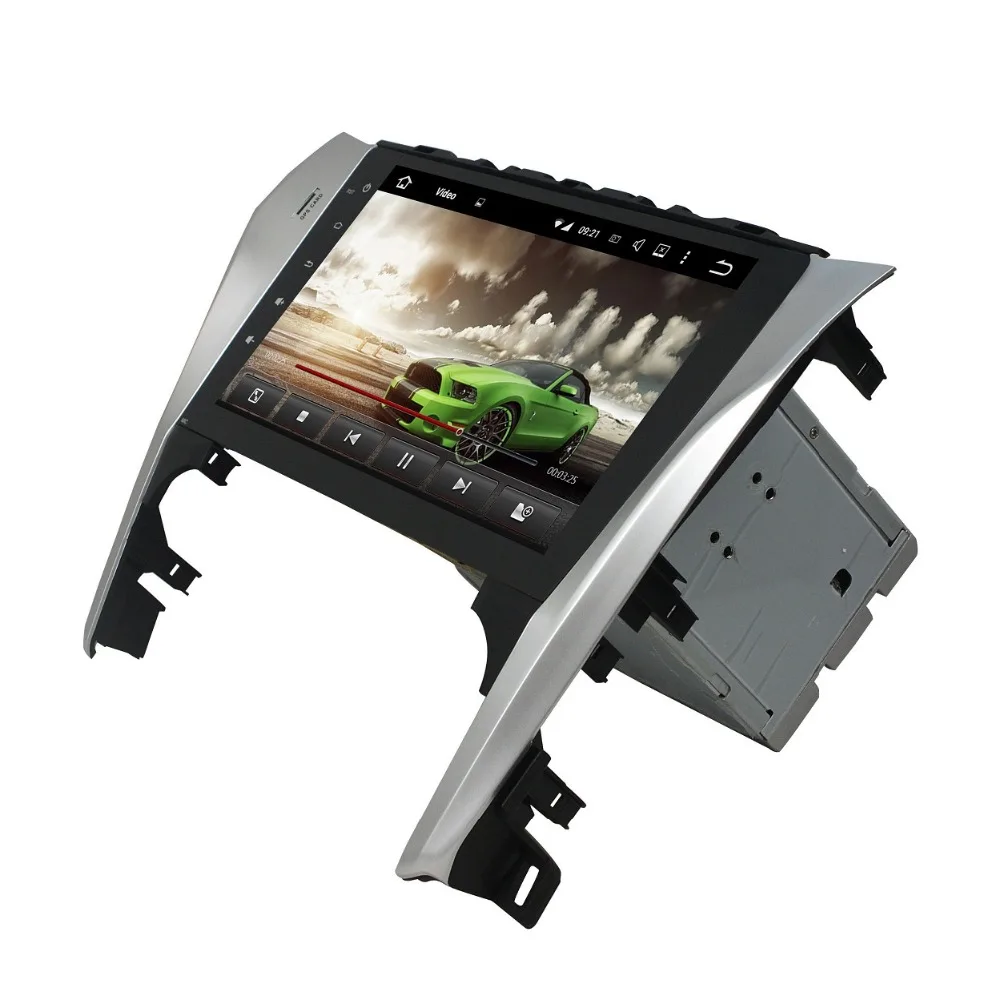Excellent DSP 4GB RAM Octa Core 10.1" Android 9.0 Car DVD Player for Toyota Camry 2012 2013 RDS Radio GPS WIFI Bluetooth 4.2 USB DVR 3