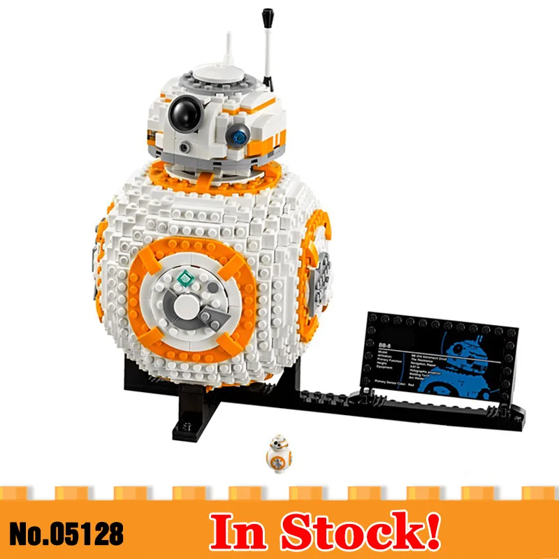

05128 1238Pcs Star war Series Compatible with Legoed 75187 bb8 Model Set Building blocks Bricks kids toy Christmas Gifts
