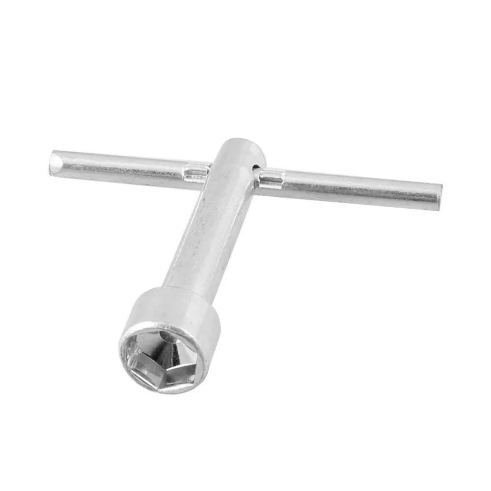 Metal Y Shaped 8mm 9mm 10mm Hex Socket Sleeve Wrench Silver Tone