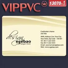 13070-1 шаблон визитных карточек для дизайна и с тиснением из ПВХ визиток