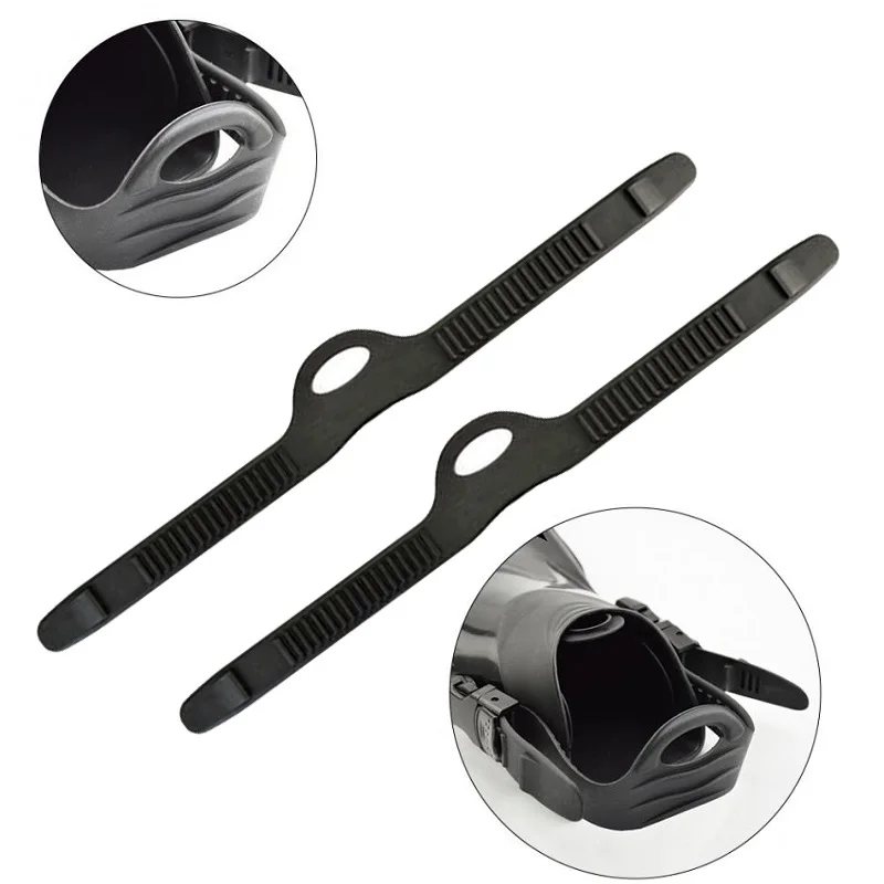 

Pool Accessories 1 Pair Scuba Diving Snorkel Swim Fins Flippers Strap Buckle Clip Replacement