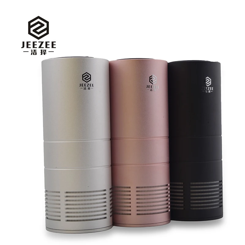 JEEZEE Car Air Purifier USB Charger Negative Ions Air Cleaner Ionizer
