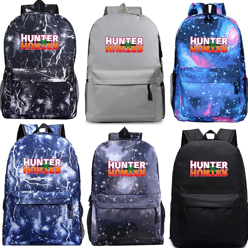 Горячая Распродажа HUNTER X школьный рюкзак для подростков и студентов ноутбука с