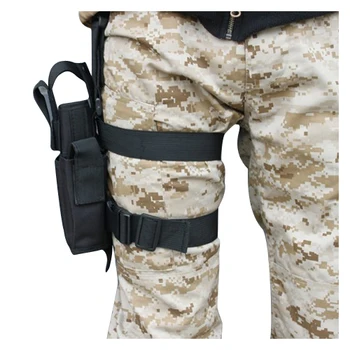 

Hot Tactical Army Pistol/Gun Drop Leg Thigh Holster - Black
