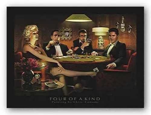 Four of a Kind 28.75x19 Art Print Poster