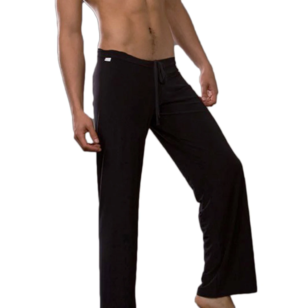 Silky Soft Fitnes Men Clothing Full Length Mens Pants Breathable Yoga Pants Men Sport Leggings Running Pants Sweatpants Trousers