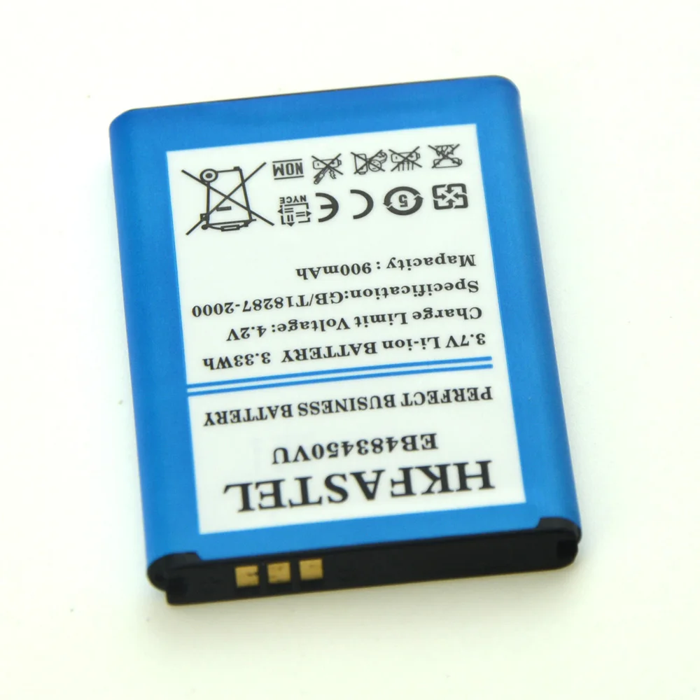 Аккумулятор HKFASTEL EB483450VU для Samsung C3630 C3230 C5350 C3752|battery for samsung|battery forbattery mobile |
