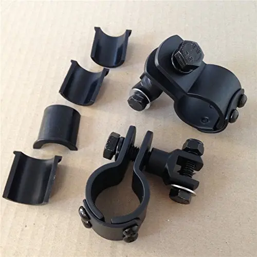 

Motorcycle 1" 1 1/4" Engine Guard Crash Bar Mount Footpeg Clamps for KAWASAKI VULCAN VN400