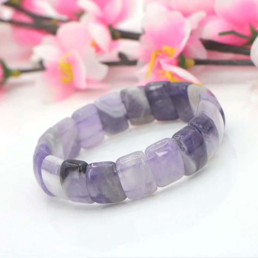 2 Natural Amethyst Bracelet Jewellery Jasper (6)