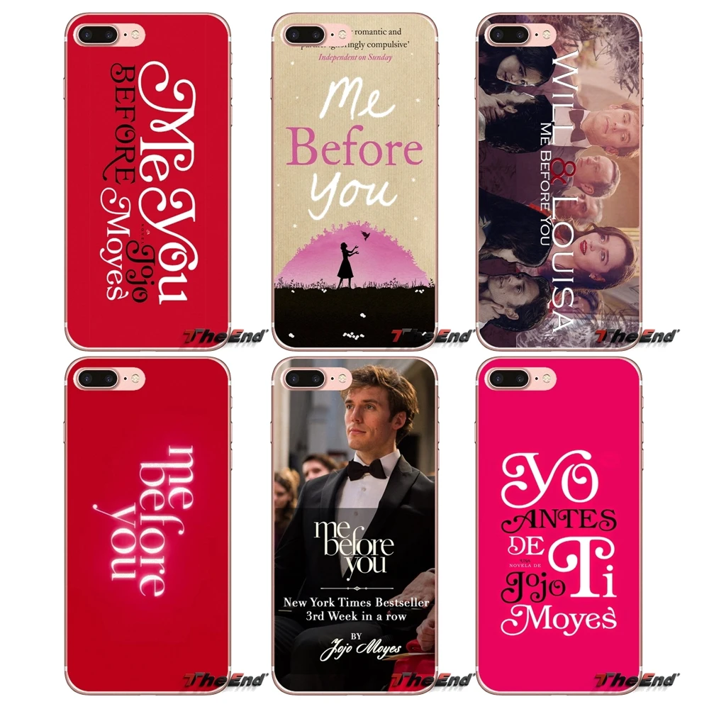 Мягкий чехол с принтом Jojo Moyes для HTC One M7 M8 A9 M9 M10 E9 Plus Desire 630 530 626 628 816 820 Motorola G G2 G3 Me Before