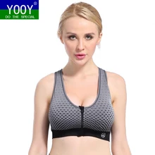 Женский спортивный бюстгальтер для йоги Для Бега Спортзала фитнеса Shakeproof Пуш-Ап Топ-бра бесшовное нижнее белье бюстгальтер спортивная одежда