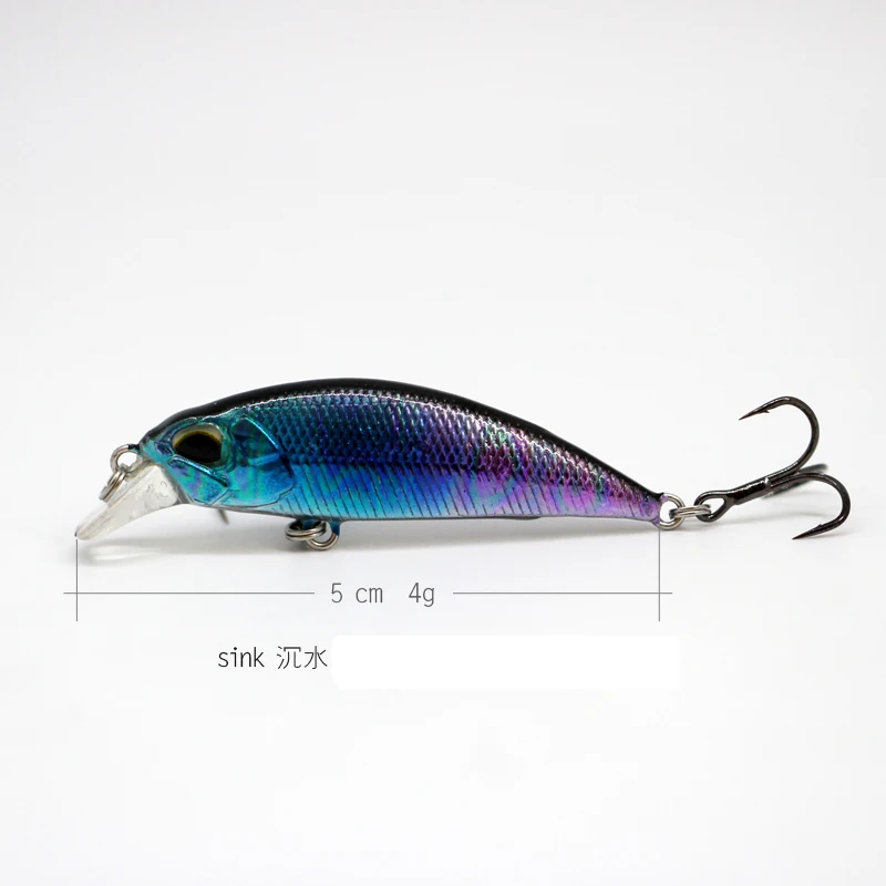 Рыболовные приманки 1 шт. 4 г 5 см реалистичные 3D глаза искусственные Crankbait