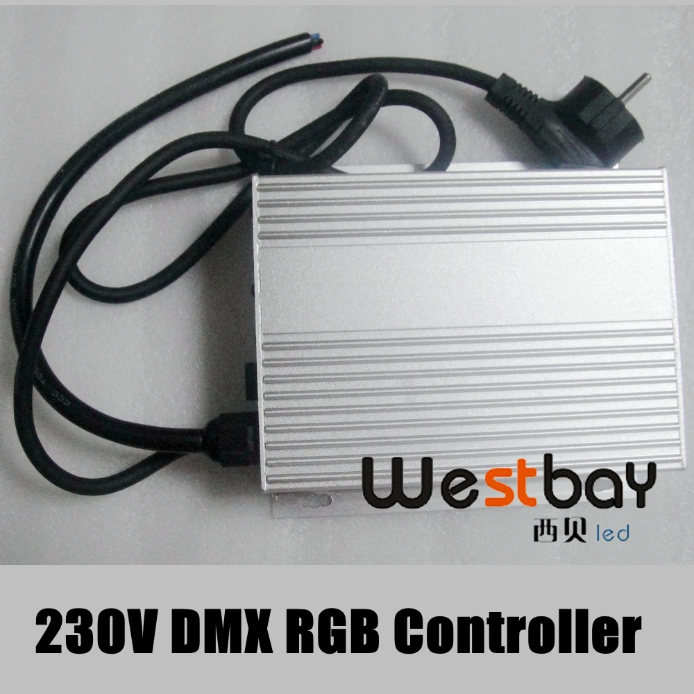 DMX512 led conrollers used for RGB led modules, led flexible strips and led neon flex, high quality and simple to use semipotent rings and modules
