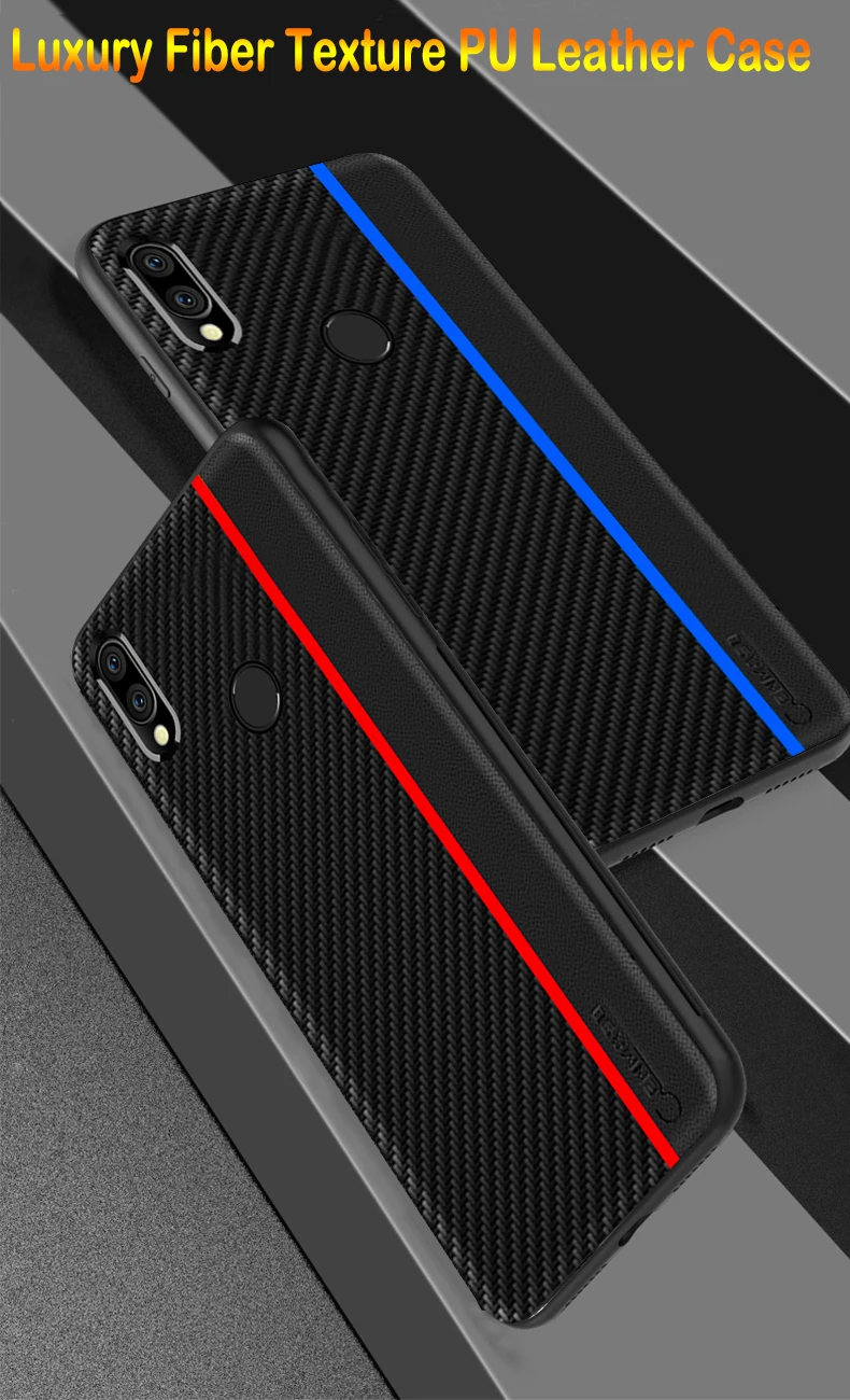 Для Xiaomi Redmi Note 7 8 Pro Чехол из волокнистой кожи для Redmi Note 7 глобальная версия для Redmi Note 7 6 5 K20 Pro 6A 7A чехол