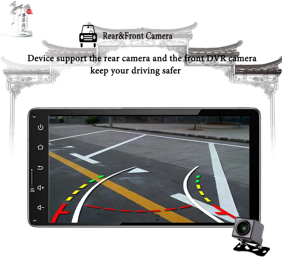 Clearance Android 9.0 8 Core 4GB 64GB ROM Car GPS DVD Navigation Head Unit for Mitsubishi Outlander Lancer ASX Pajero 2013 2016 Sport L200 5