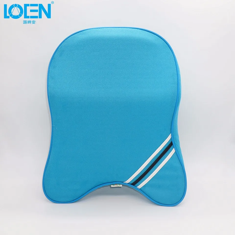 1* 3D подушка для шеи из искусственной кожи с эффектом памяти, супер мягкая подушка для шеи с эффектом памяти, чехол для автомобильного сиденья, подушка для подголовника, тканевая подушка