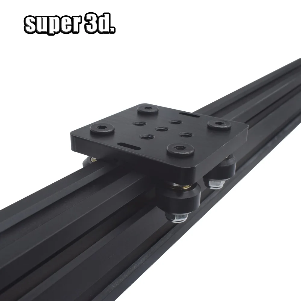 1 مجموعة 3D طابعة جزء Openbuilds V العملاقة بلات مجموعة خاصة الشريحة لوحة ل 2040 مواد ألومنيوم V-فتحة البسيطة خمسة الروليت